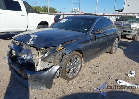 2018 Mercedes-Benz C 300 from USA, damaged, VIN 55SWF4JB1JU249456